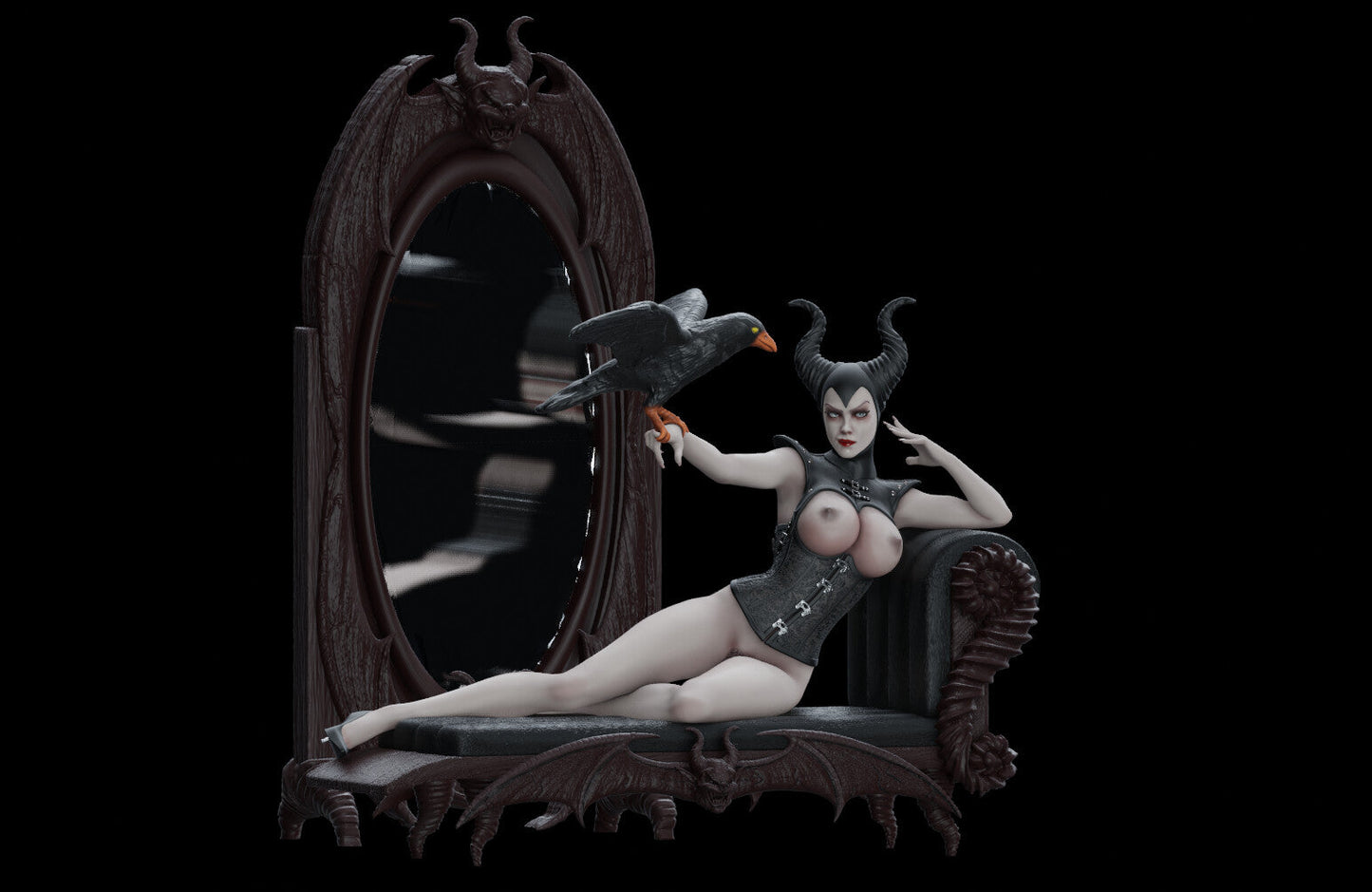 Maleficent NSFW - STL 3D Print Files