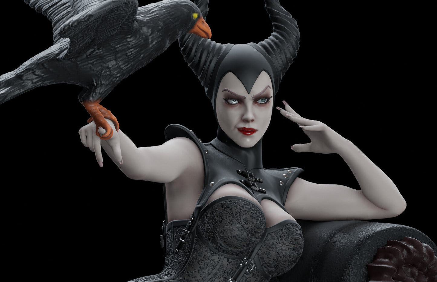 Maleficent NSFW - STL 3D Print Files