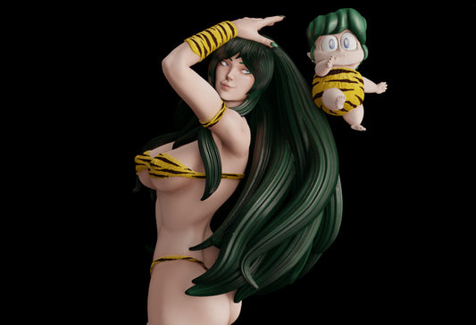 Lum NSFW - Urusei Yatsura - STL 3D Print Files