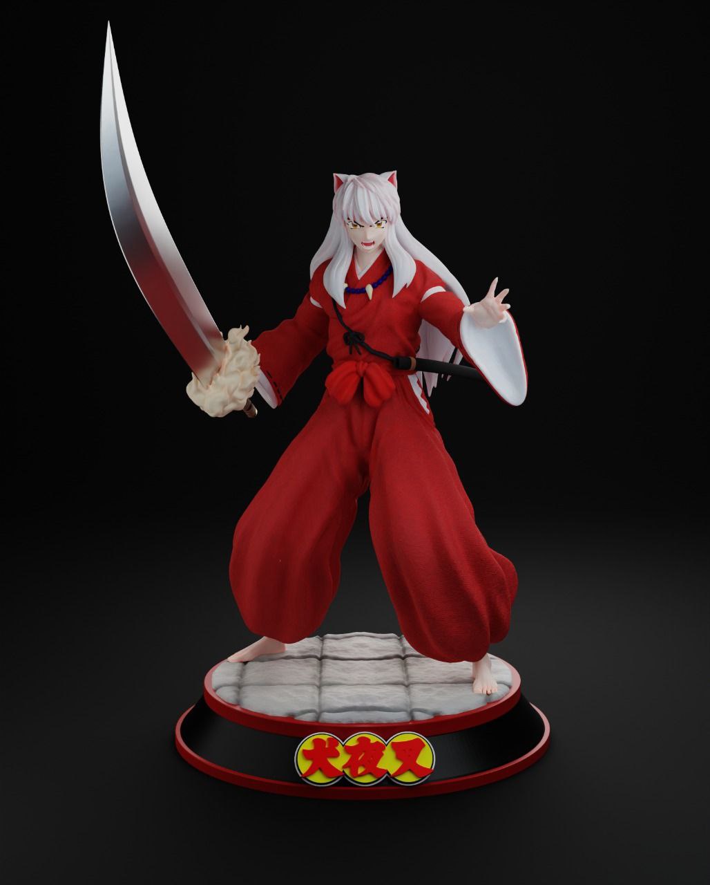 Inuyasha - Dog Demon - STL 3D Print Files