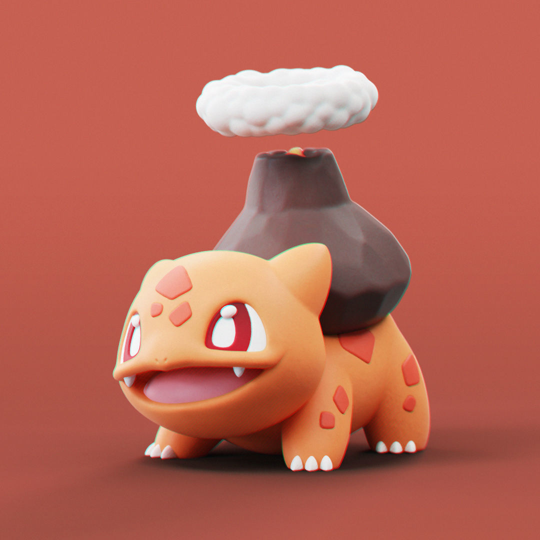 Pokemon What If - STL 3D Print Files