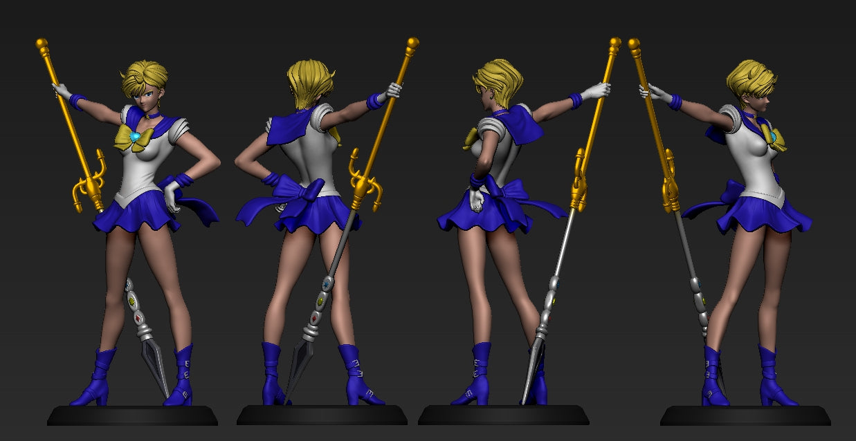 Sailor Moon - Uranus  - STL 3D Print Files