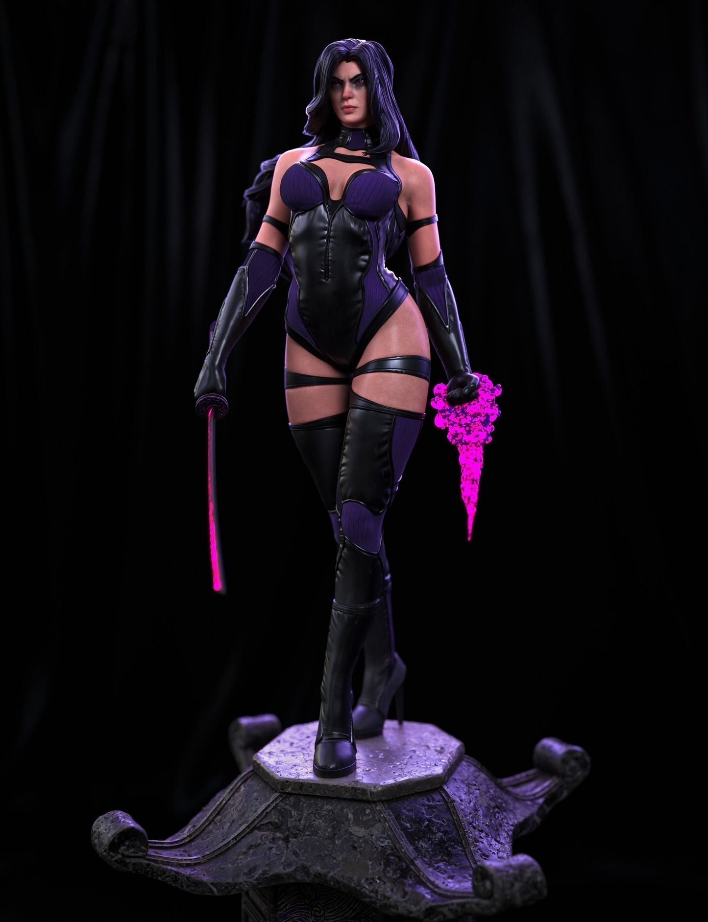 1267 Psylocke - X-Men - STL 3D Print Files