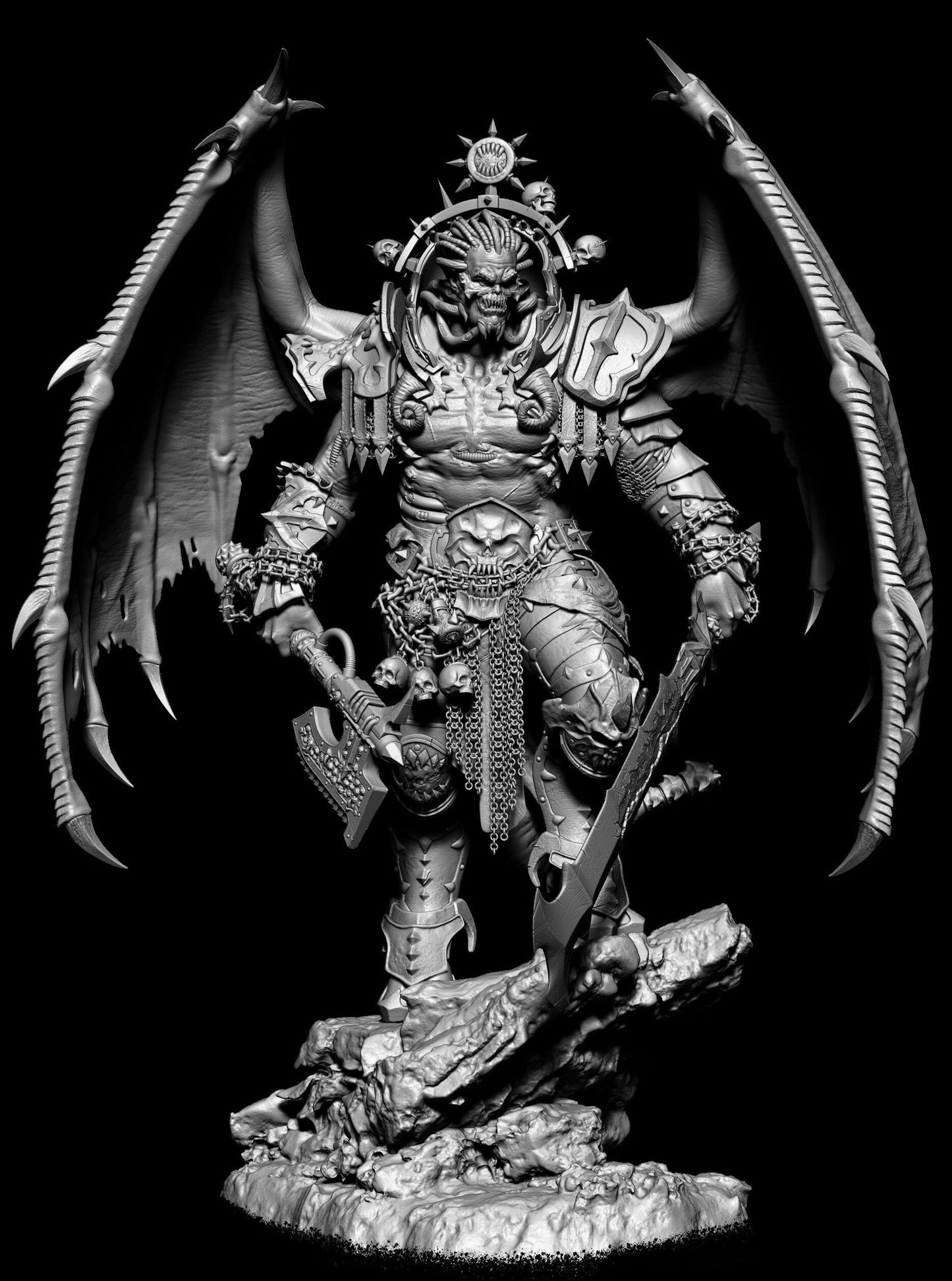 Angron - Warhammer 40k - STL 3D Print Files