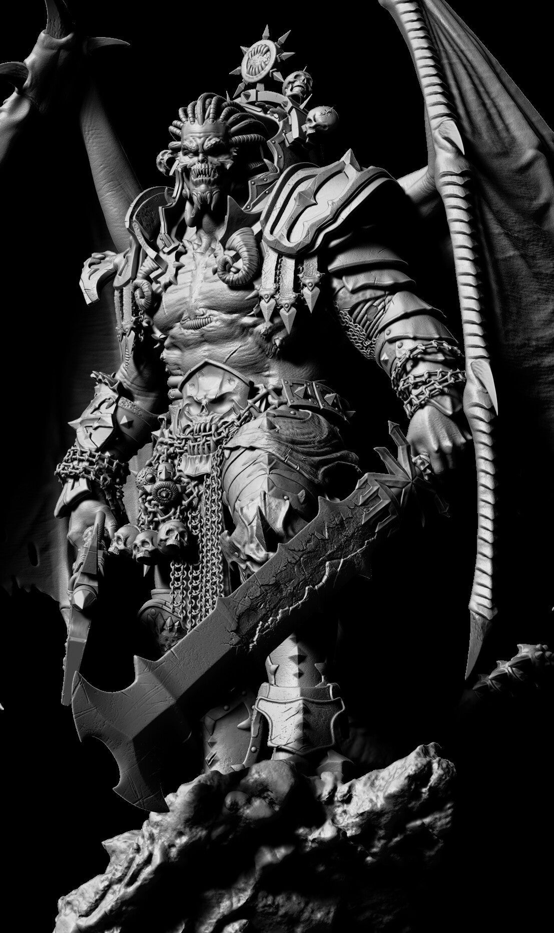 Angron - Warhammer 40k - STL 3D Print Files