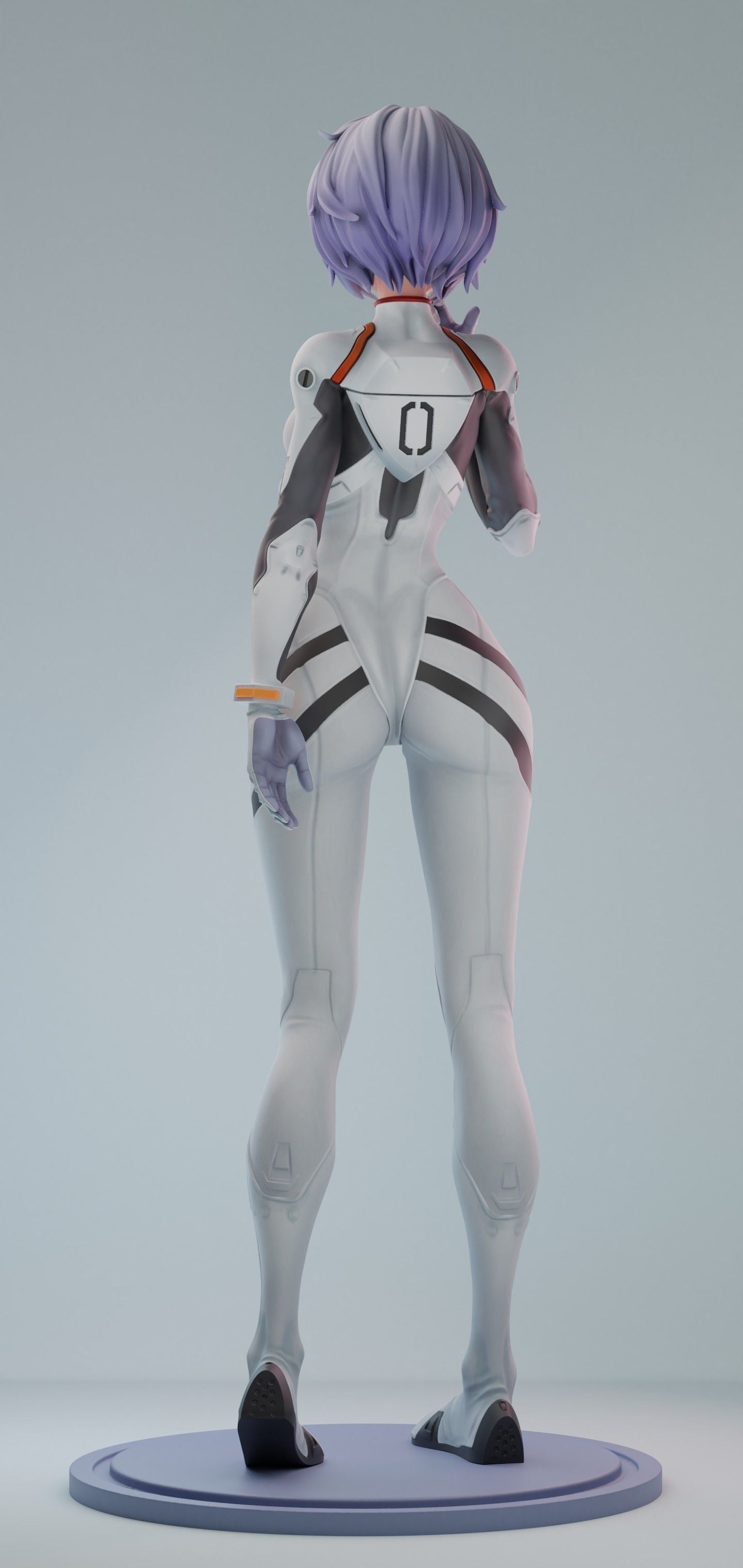 1263 Rei Ayanami - Evangelion  - STL 3D Print Files