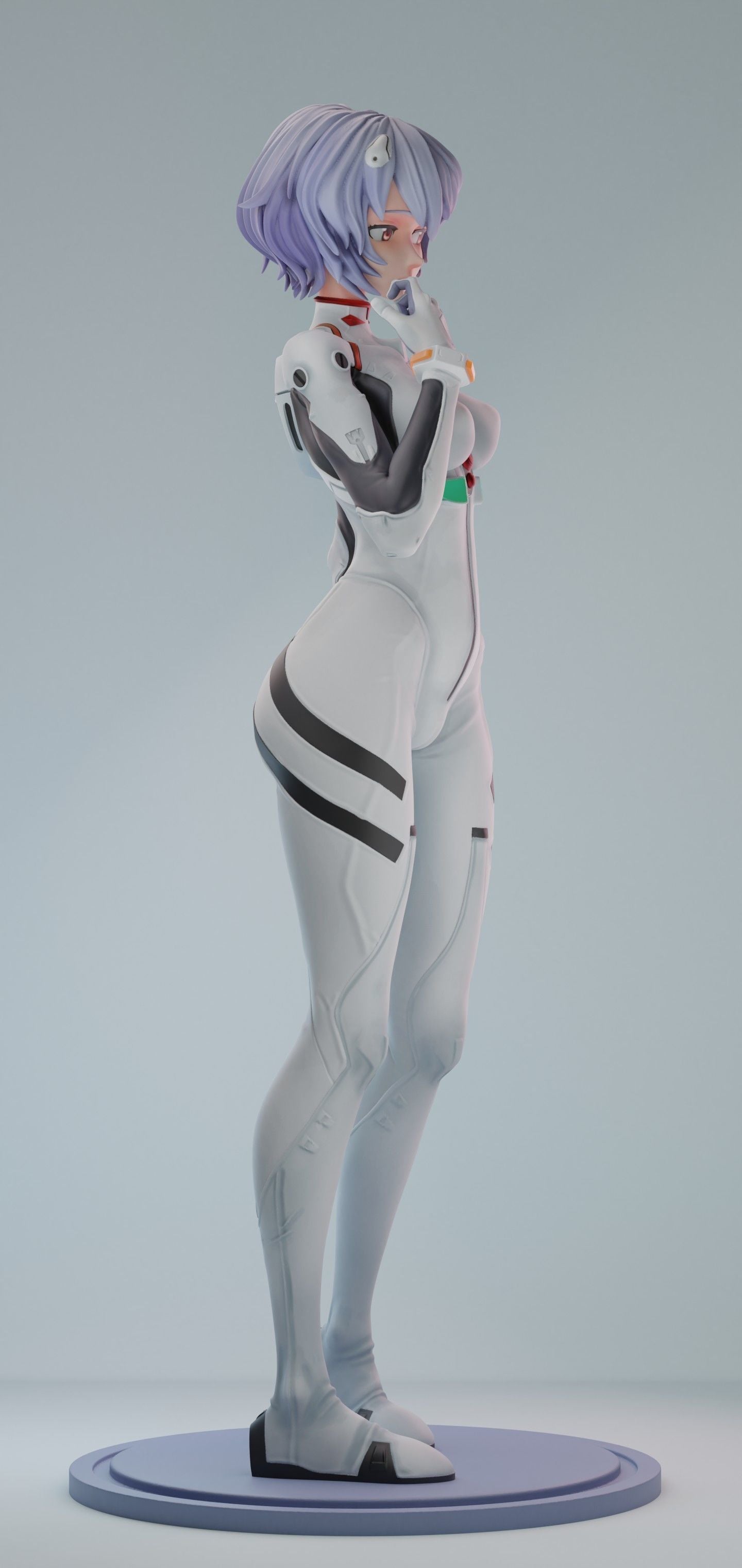 1263 Rei Ayanami - Evangelion  - STL 3D Print Files