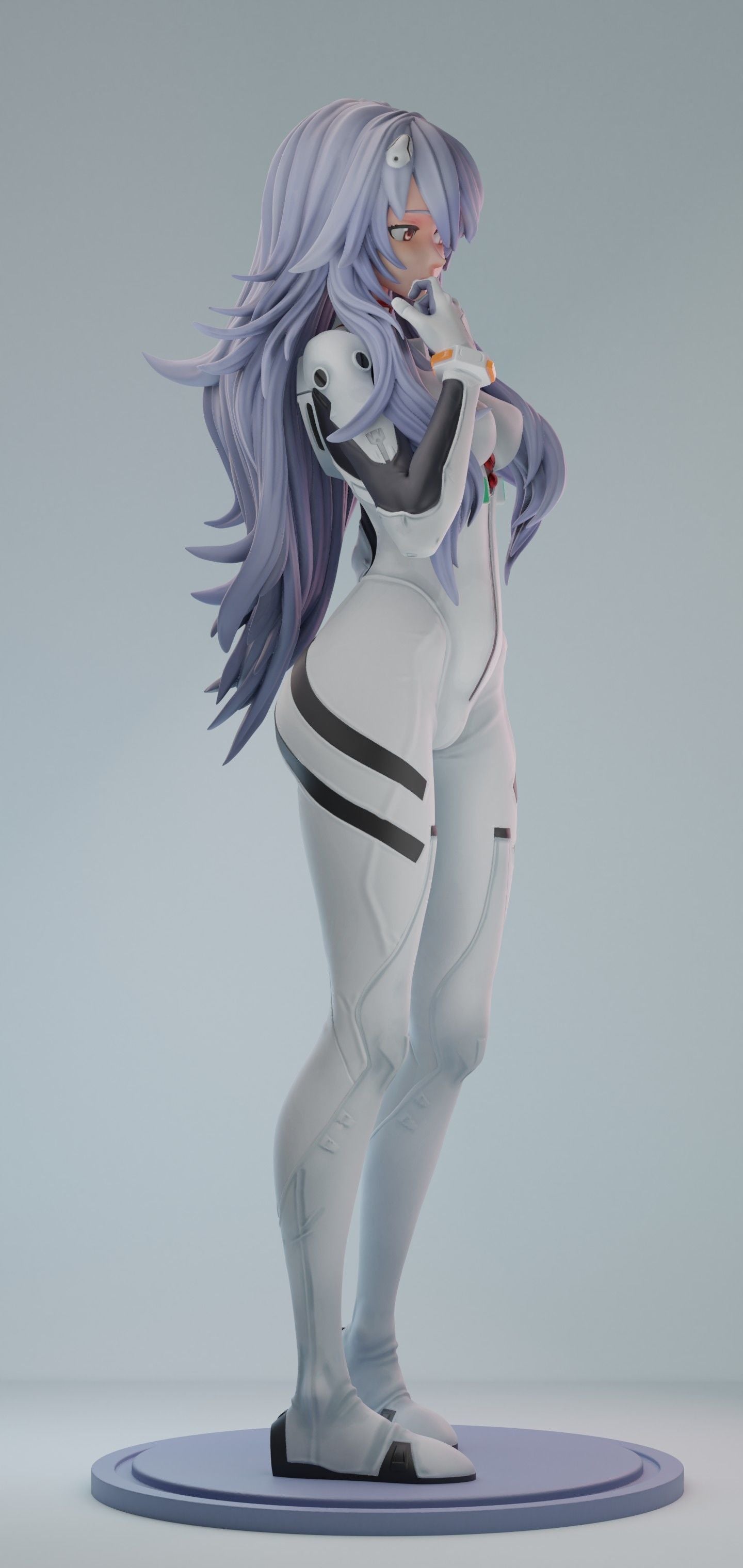 1263 Rei Ayanami - Evangelion  - STL 3D Print Files