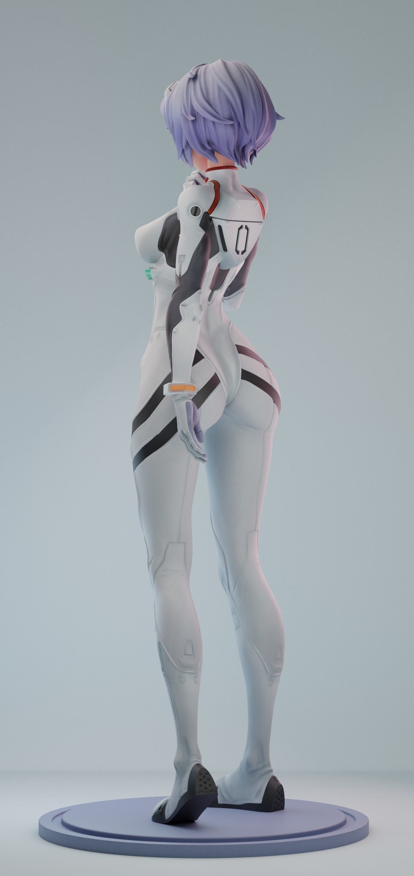 1263 Rei Ayanami - Evangelion  - STL 3D Print Files