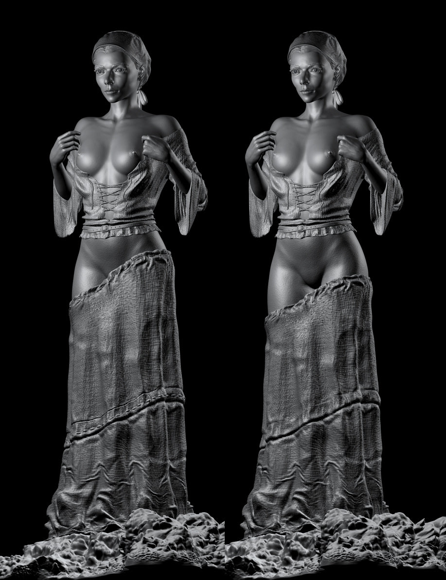 Anya Taylor Joy NSFW - The Witch - STL 3D Print Files