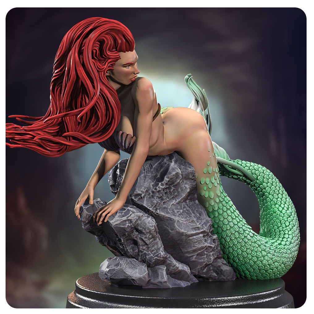 Ariel Pinup NSFW - Little Mermaid - STL 3D Print Files