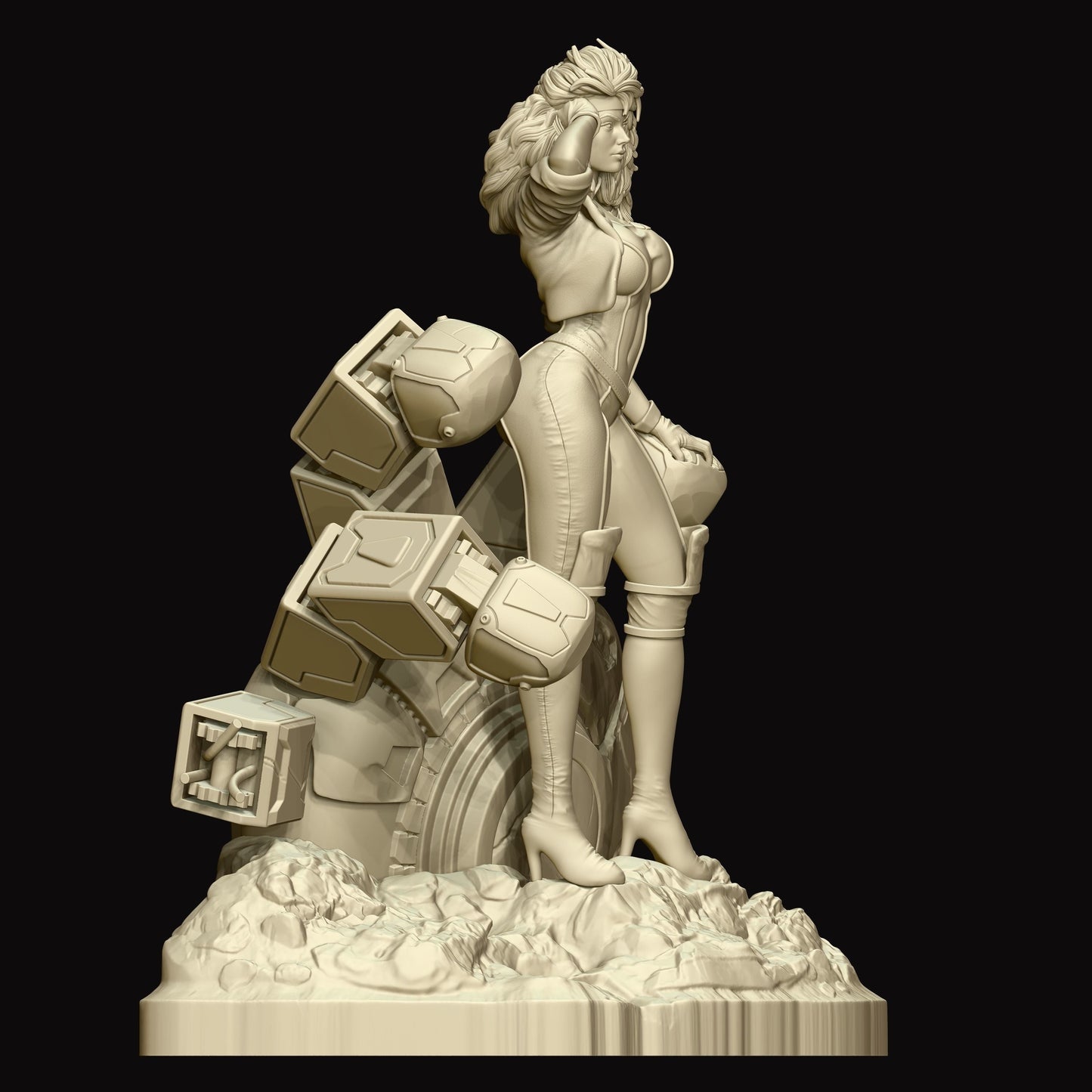 1832 Rogue - X-men - STL 3D Print Files