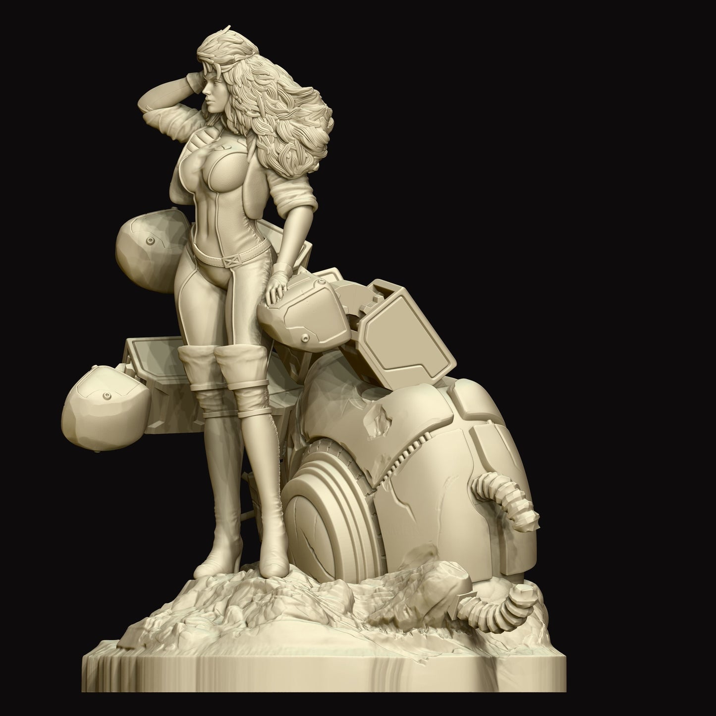 1832 Rogue - X-men - STL 3D Print Files