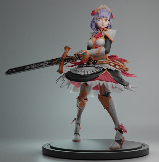 Noelle - Genshin Impact - STL 3D Print Files