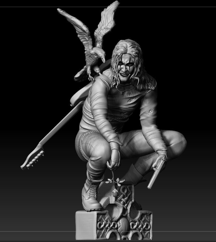 The Crow - Eric Draven - STL 3D Print Files