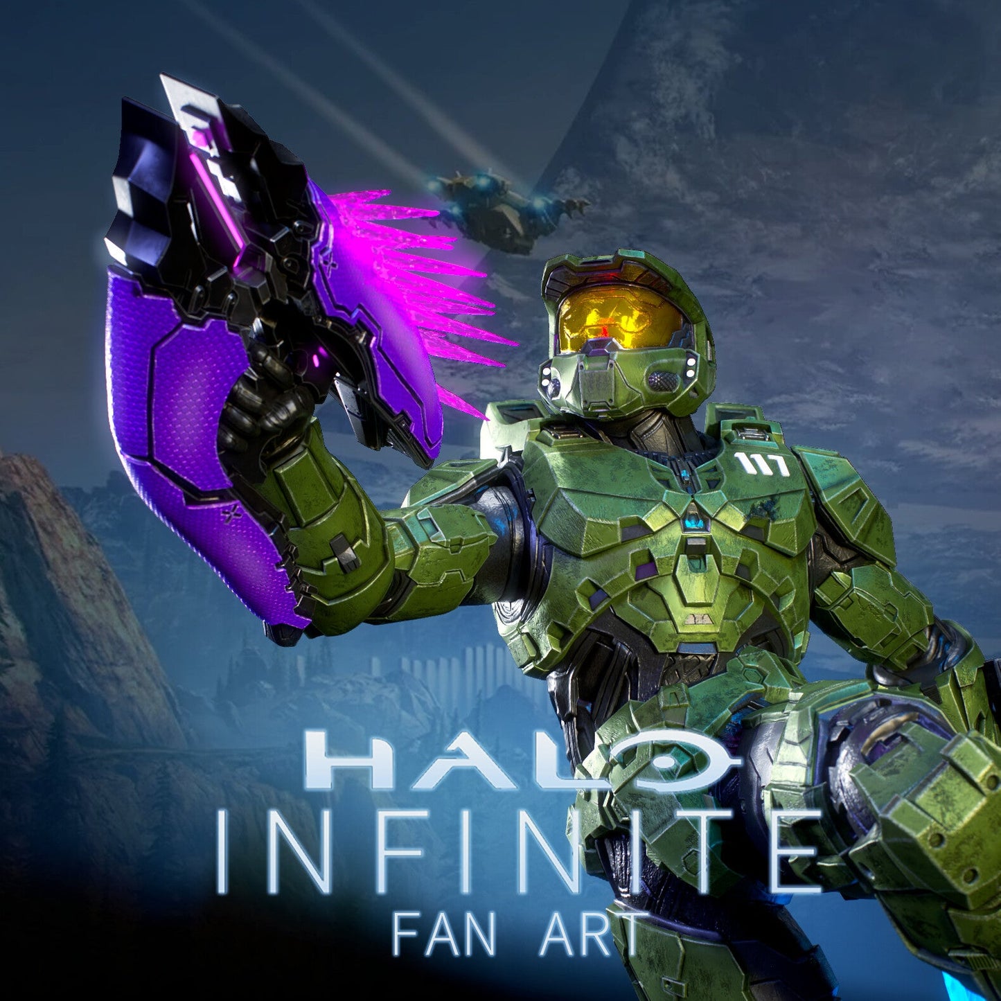 Master Chief -  Halo Infinite  - STL 3D Print Files