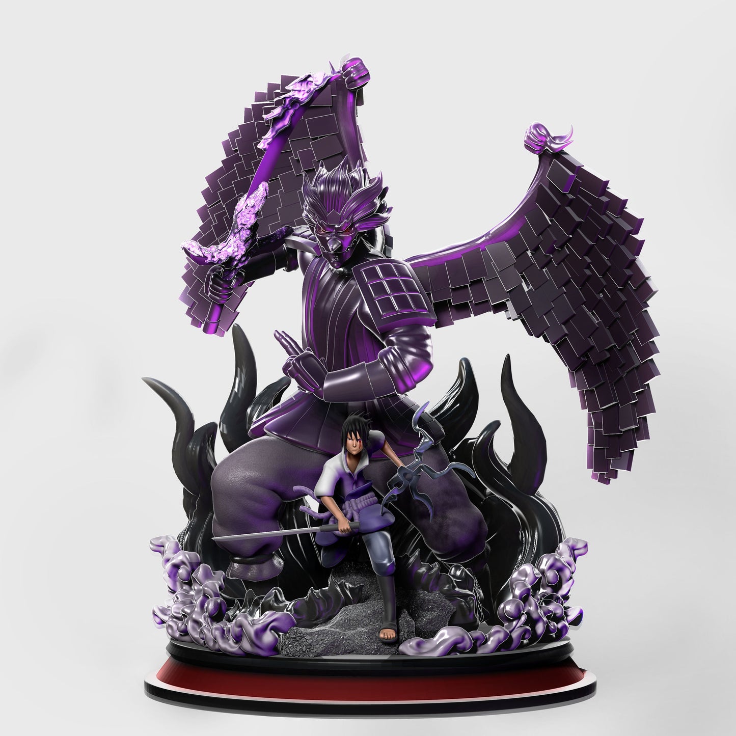 Sasuke Susanoo - Naruto - STL 3D Print Files