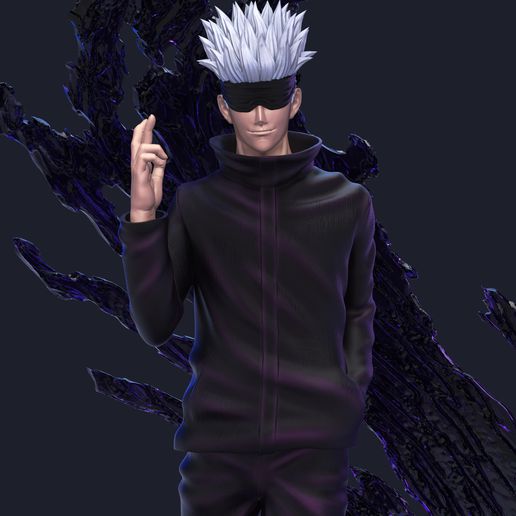 Satoru Gojo - Naruto - STL 3D Print Files