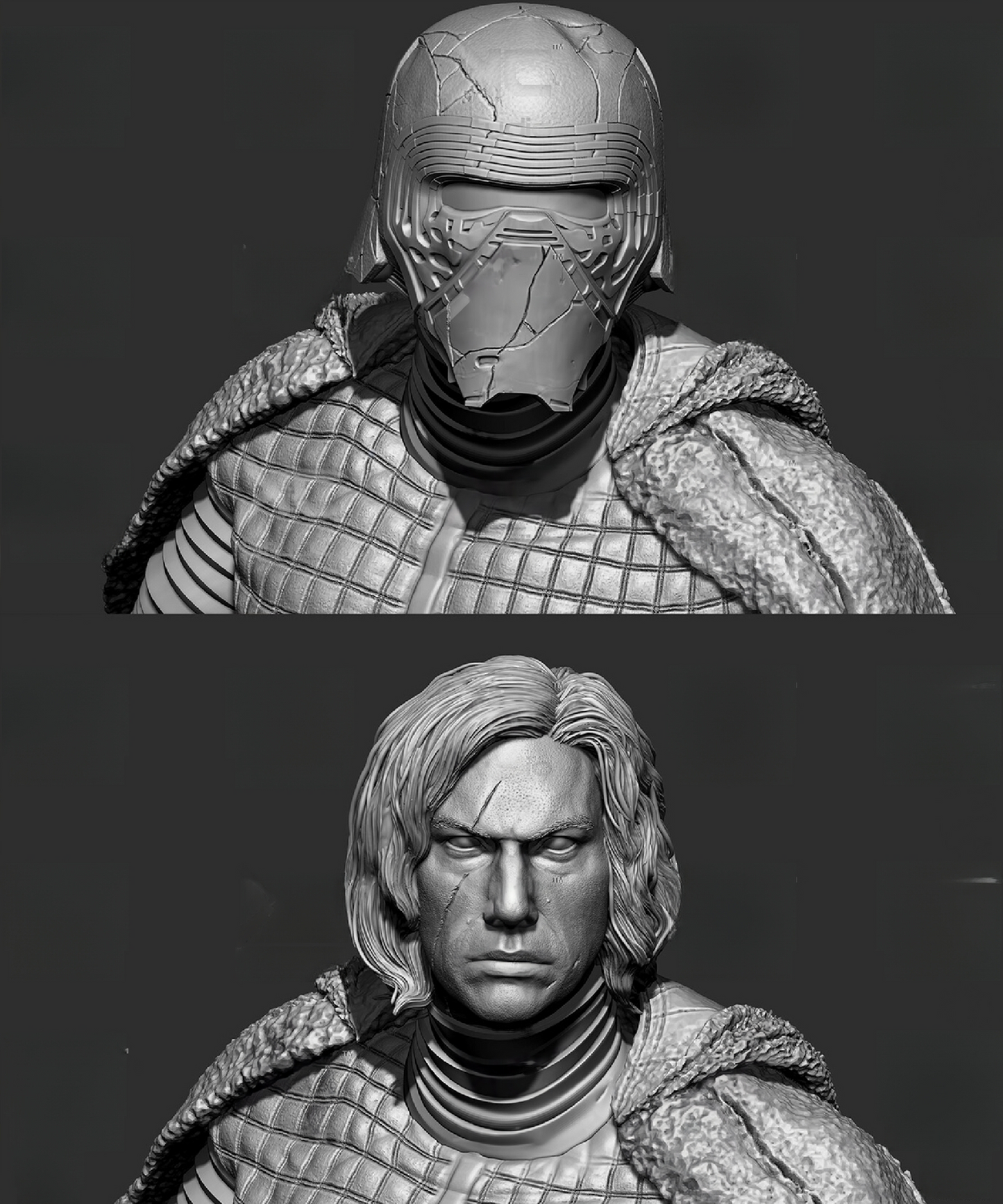 Kylo Ren - Star Wars - STL 3D Print Files