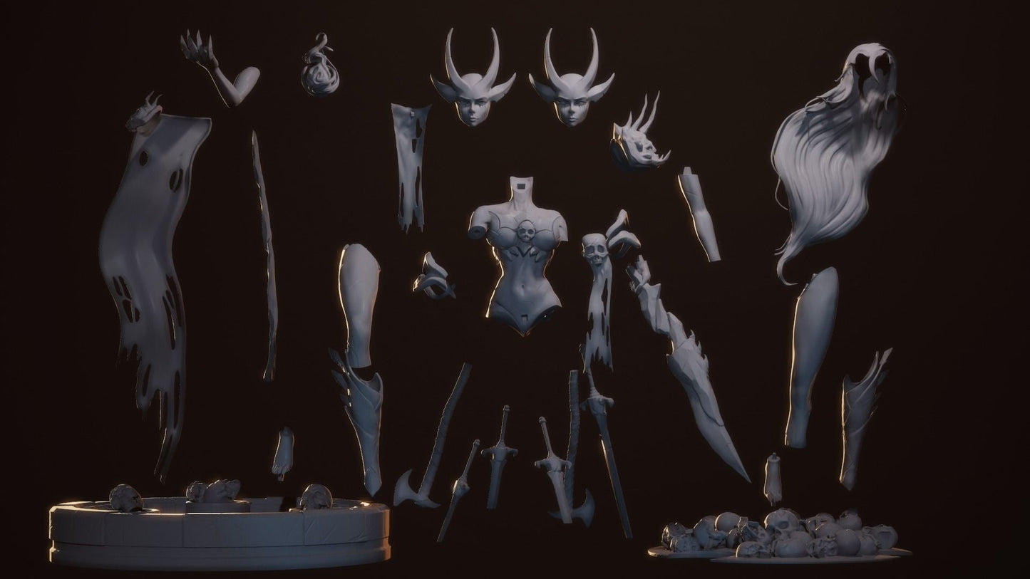 Sebitti Warrior NSFW - STL 3D Print Files