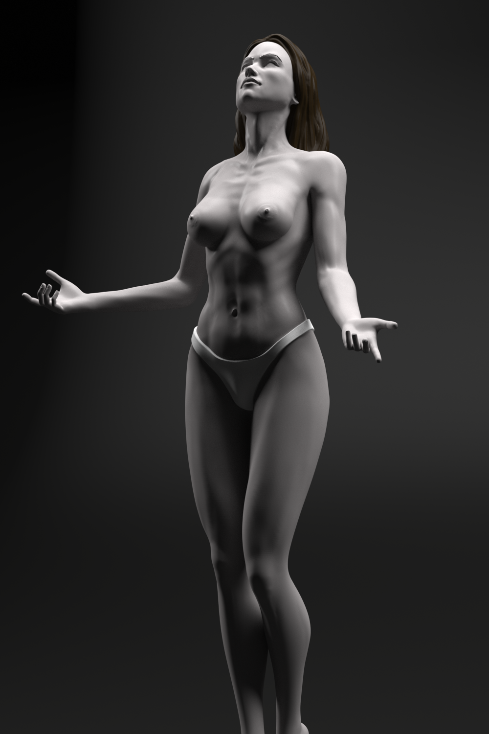 Neycrom NSFW - The Priestess of Death - STL 3D Print Files