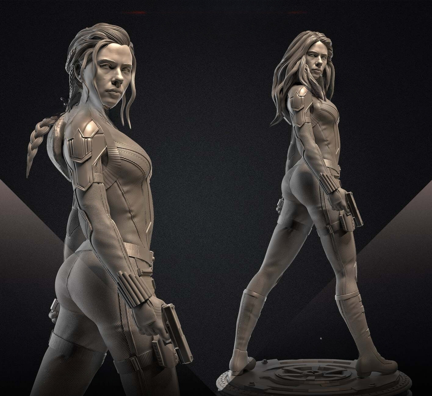 Black Widow NSFW - STL 3D Print Files