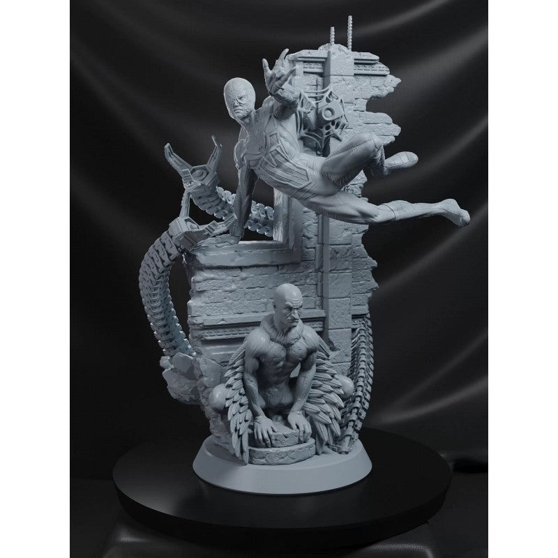 Classic Spider-man Diorama - Marvel Comics  - STL 3D Print Files