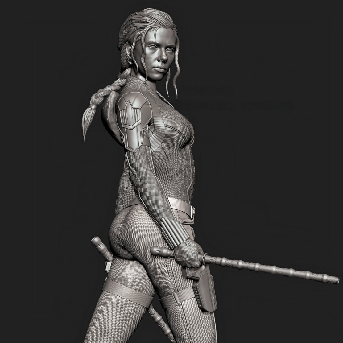 Black Widow NSFW - STL 3D Print Files