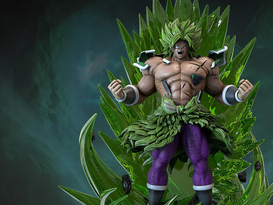 Super Saiyan Broly - Dragon Ball Z - STL 3D Print Files