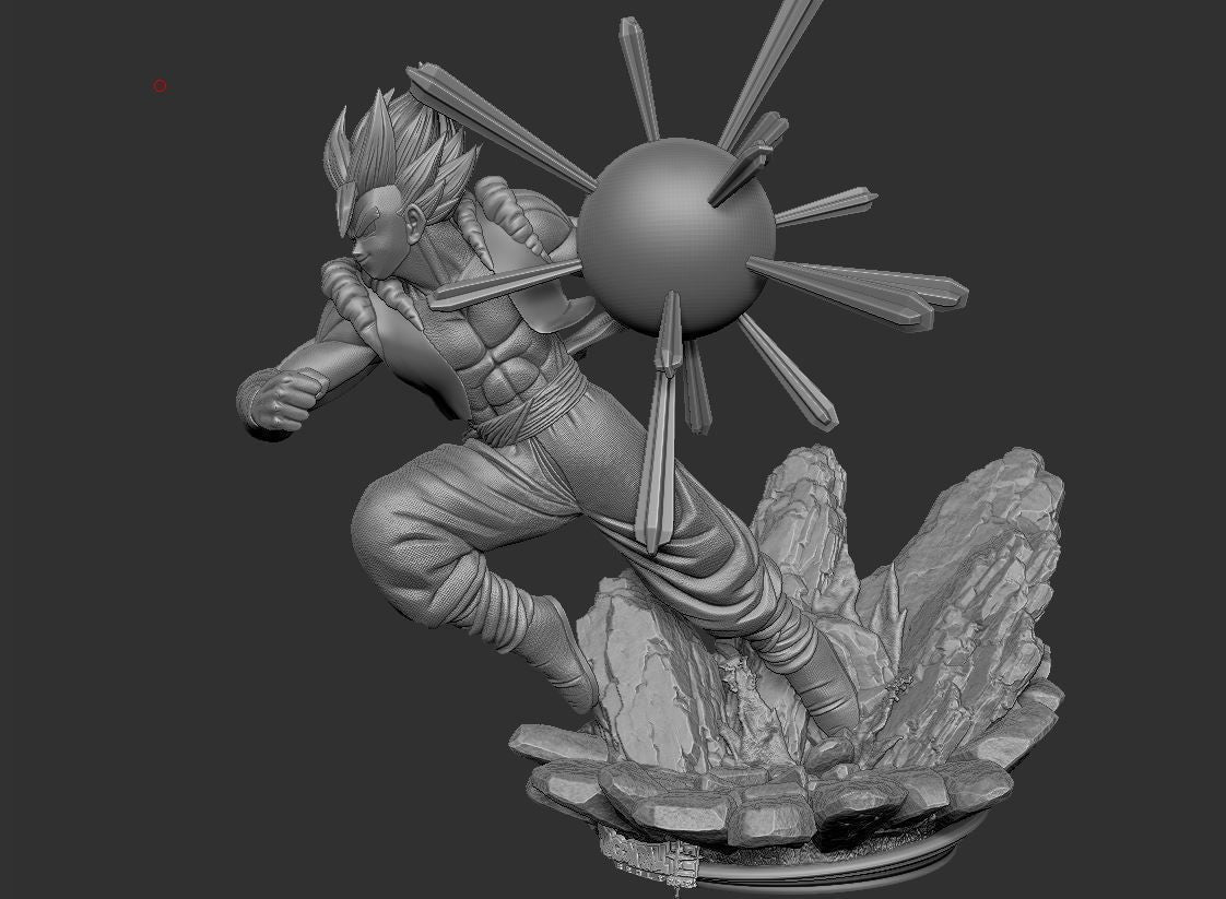 Gogeta Blue - Dragon Ball - STL 3D Print Files