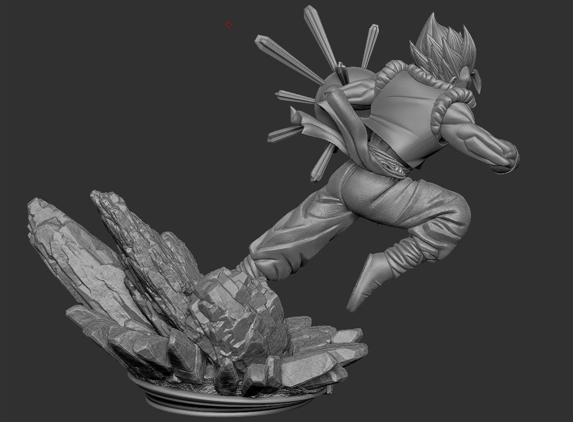 Gogeta Blue - Dragon Ball - STL 3D Print Files