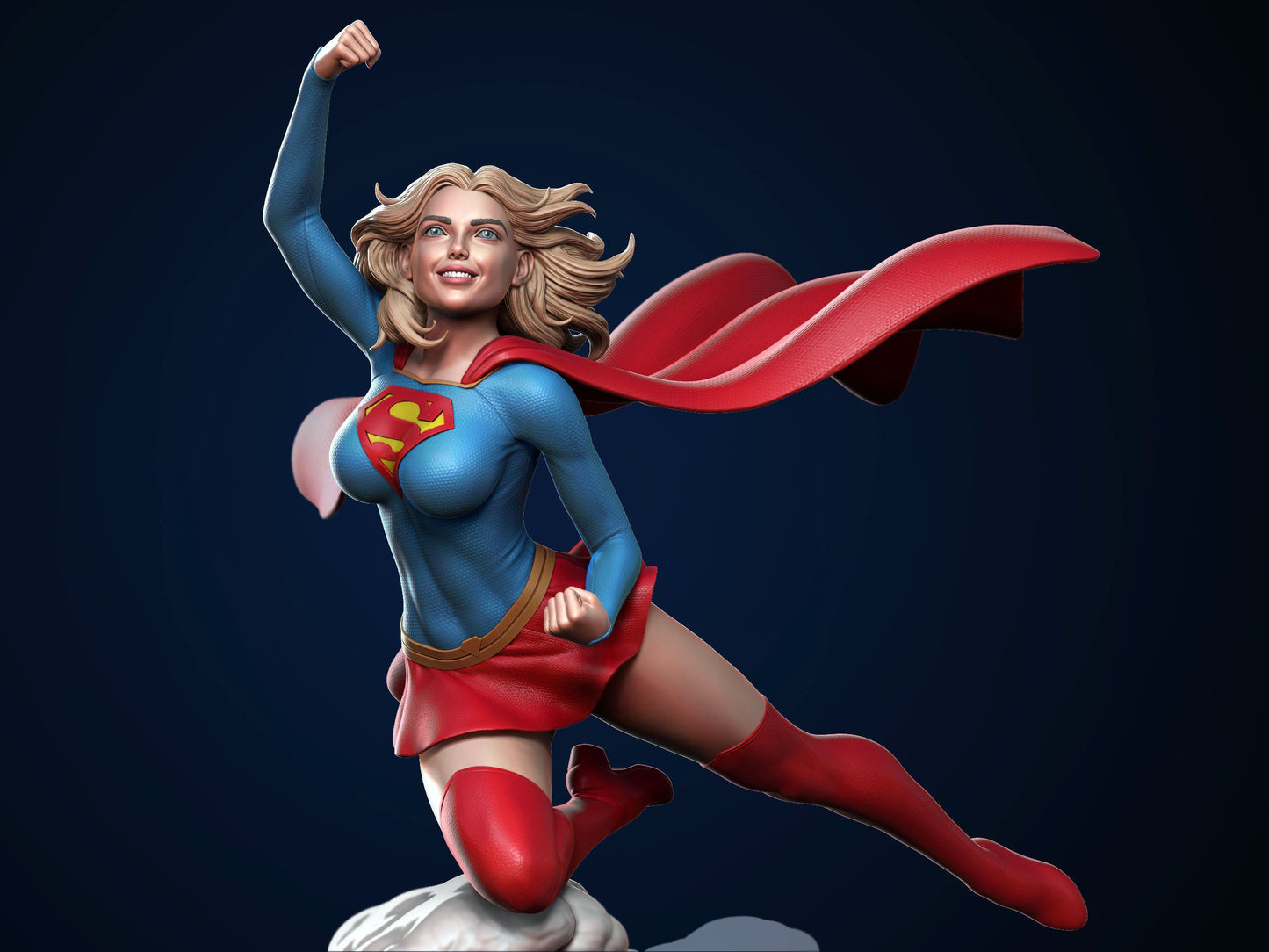 Supergirl Fly NSFW - STL 3D Print Files