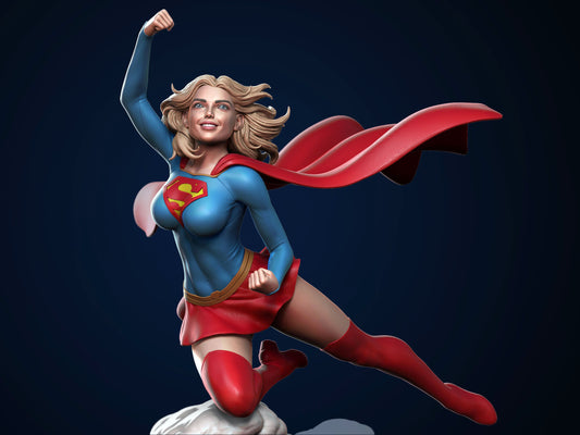 Supergirl Fly NSFW - STL 3D Print Files