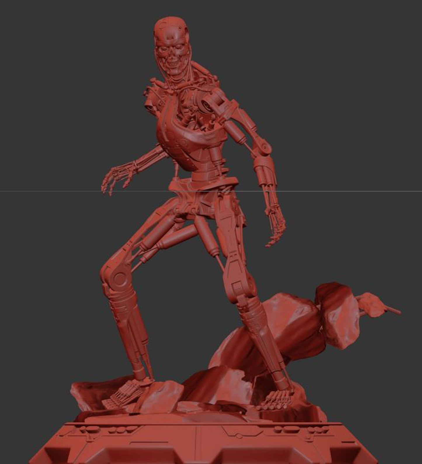 Terminator - T-800 Endoskeleton - STL 3D Print Files