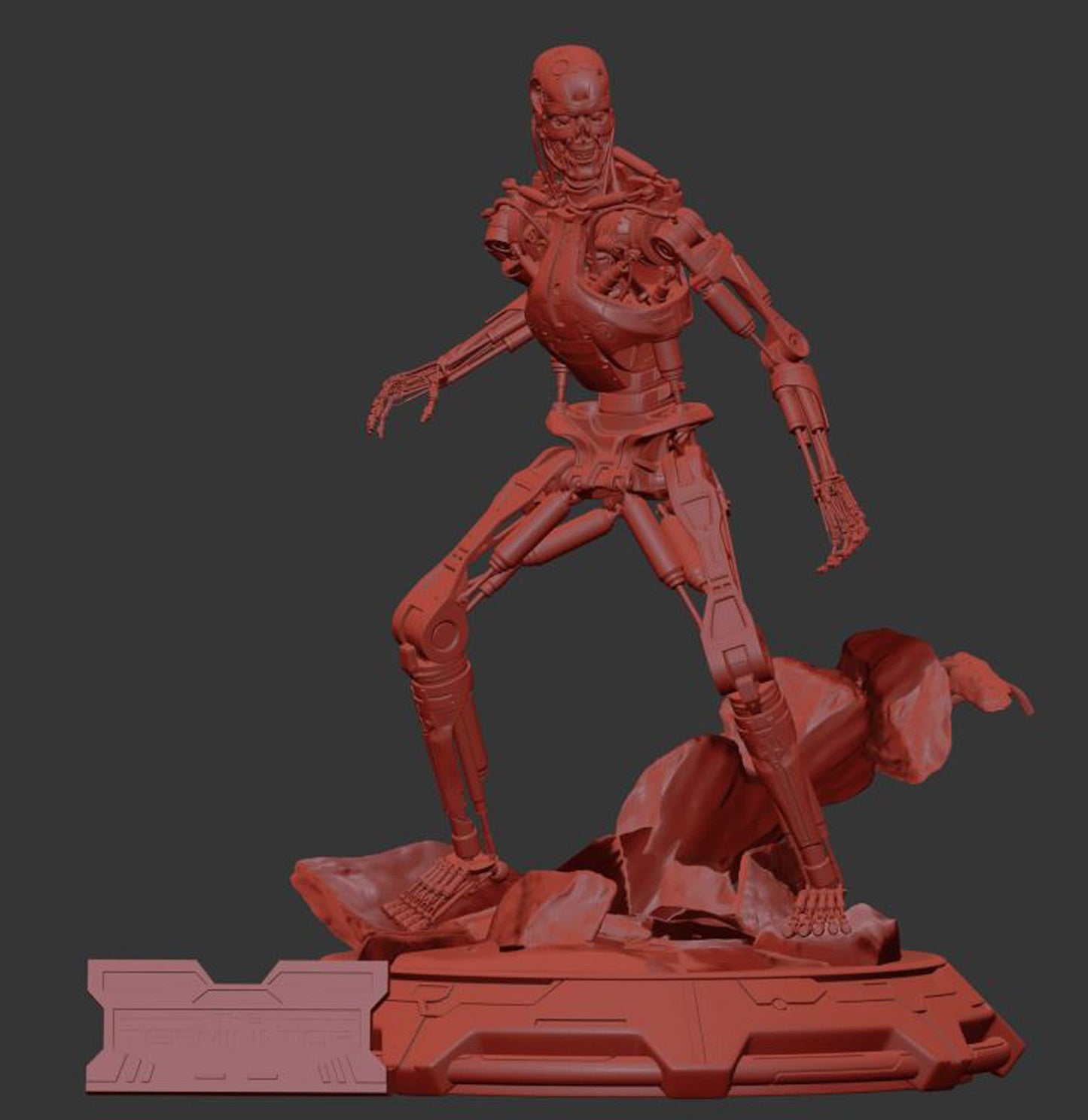 Terminator - T-800 Endoskeleton - STL 3D Print Files