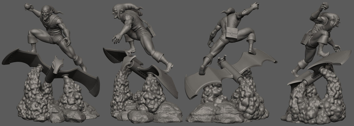 Green Goblin Comic - Marvel Comics - STL 3D Print Files
