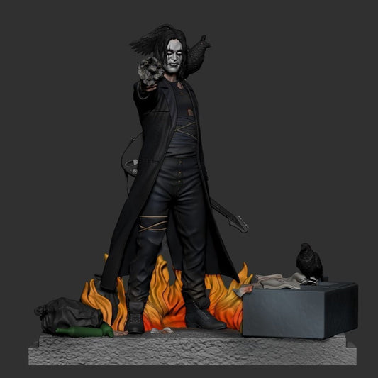 1851 The Crow - Eric Draven - STL 3D Print Files