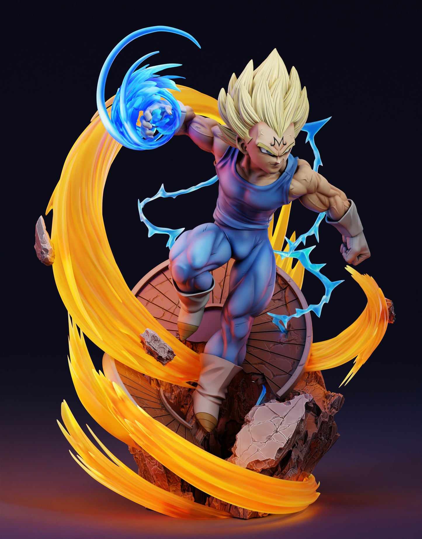 1295 Vegeta - Dragon Ball - STL 3D Print Files