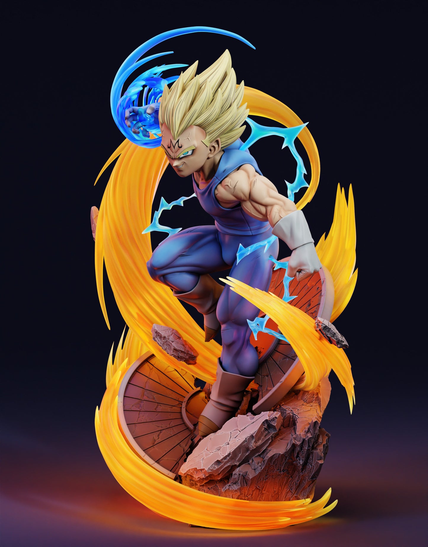 1295 Vegeta - Dragon Ball - STL 3D Print Files