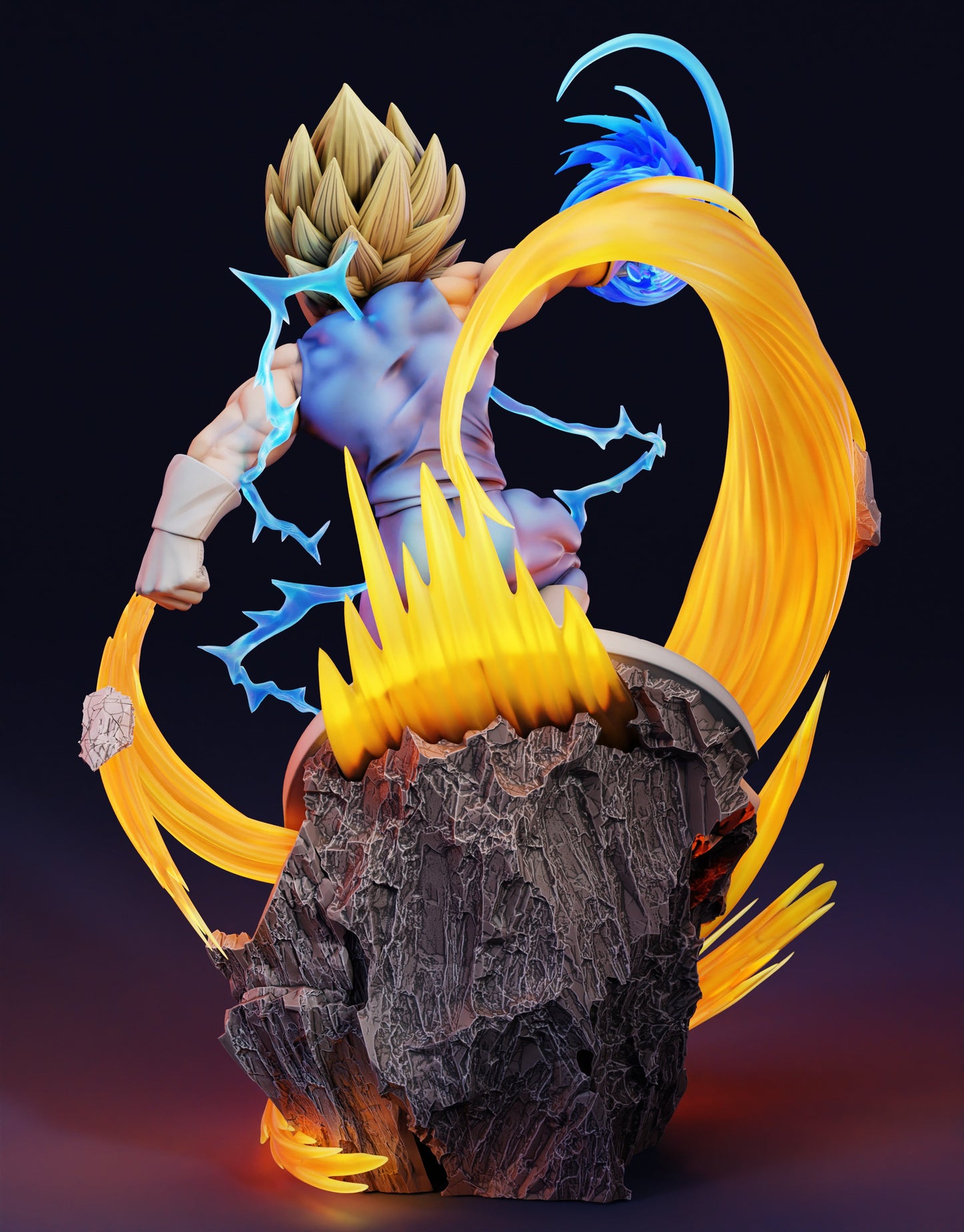 1295 Vegeta - Dragon Ball - STL 3D Print Files