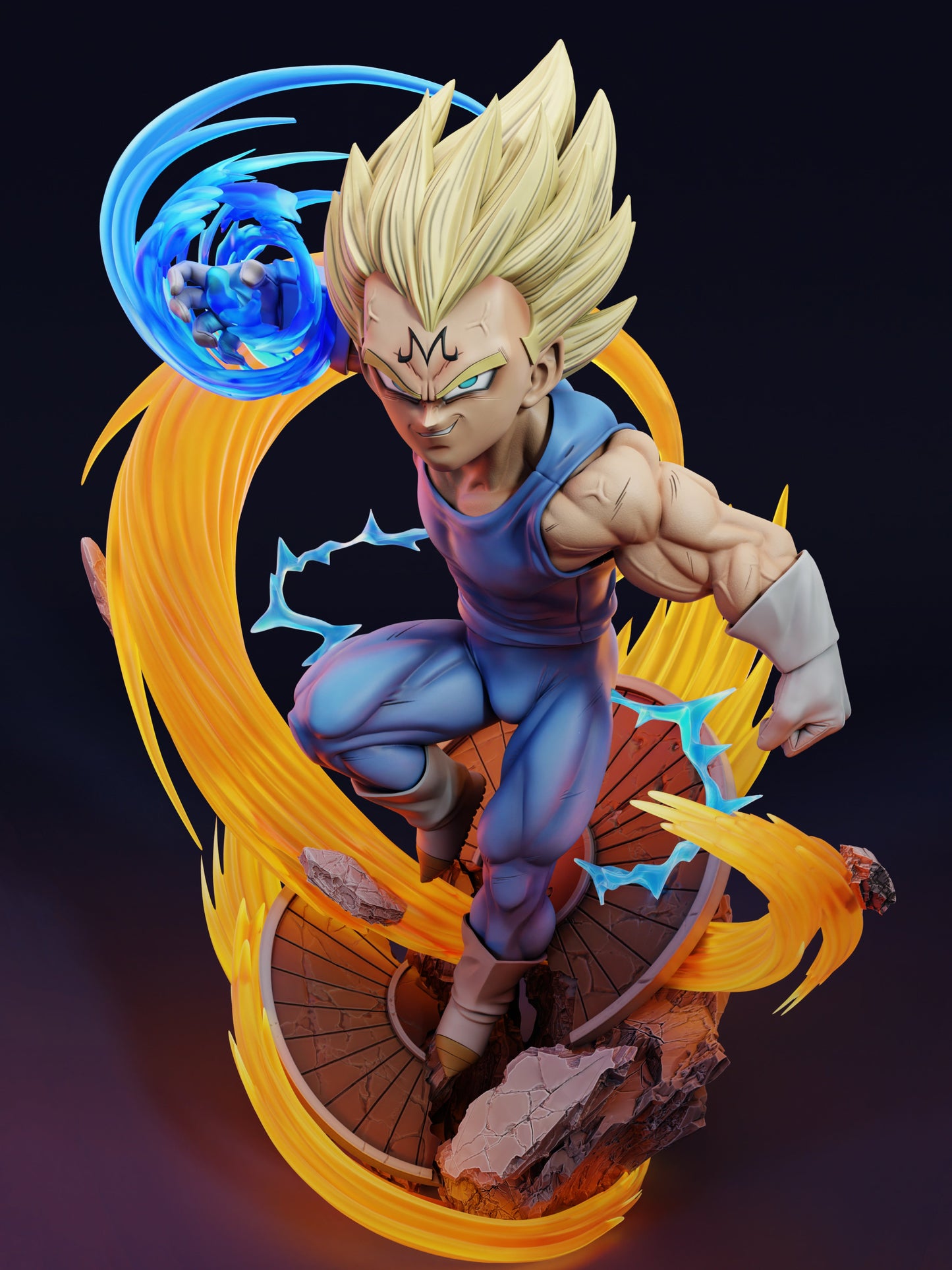 1295 Vegeta - Dragon Ball - STL 3D Print Files