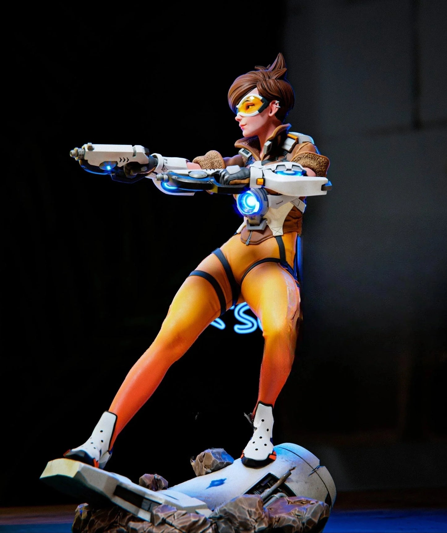 Tracer - Overwatch - STL 3D Print Files