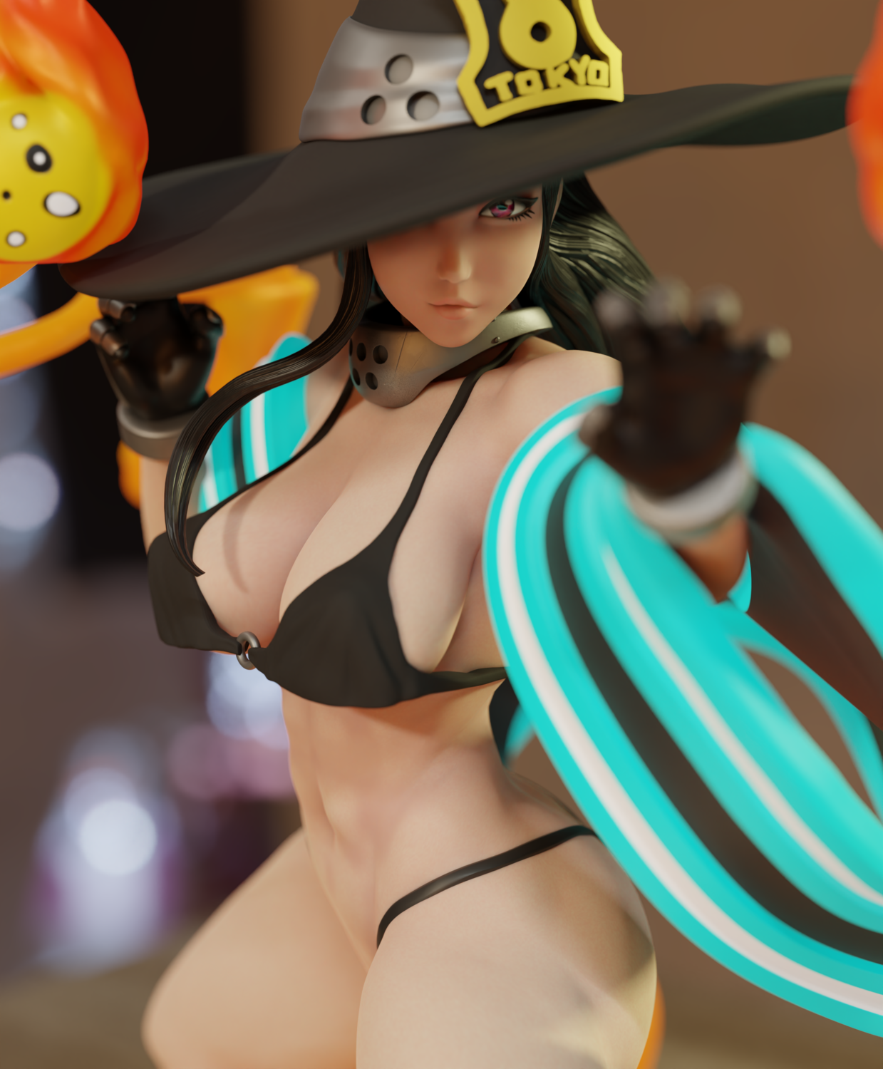 Maki Oze NSFW - Fire Force  - STL 3D Print Files