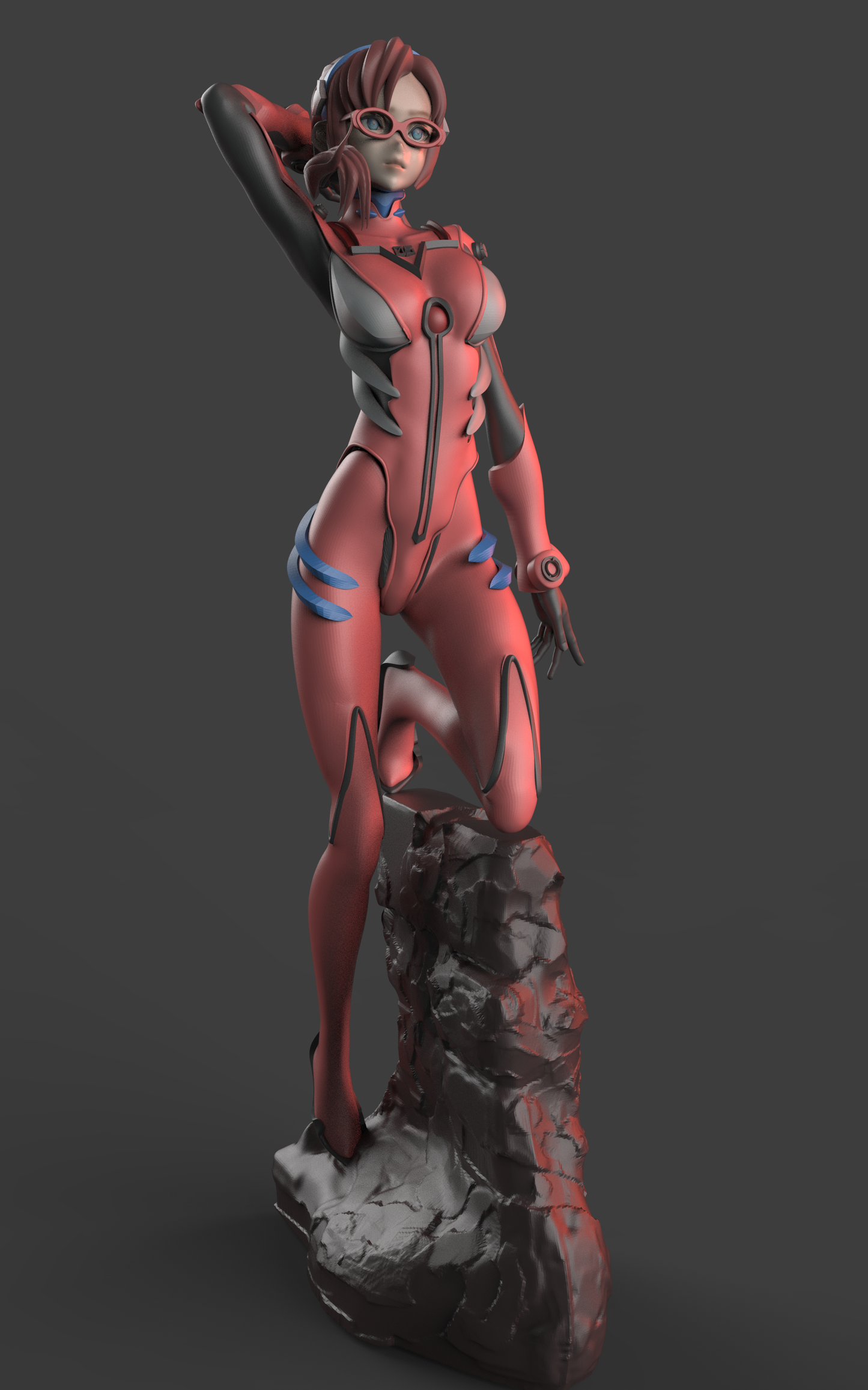 Mari Makinami NSFW - Evangelion - STL 3D Print Files