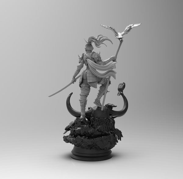 Lady Samurai Warrior NSFW- STL - 3d Print Files