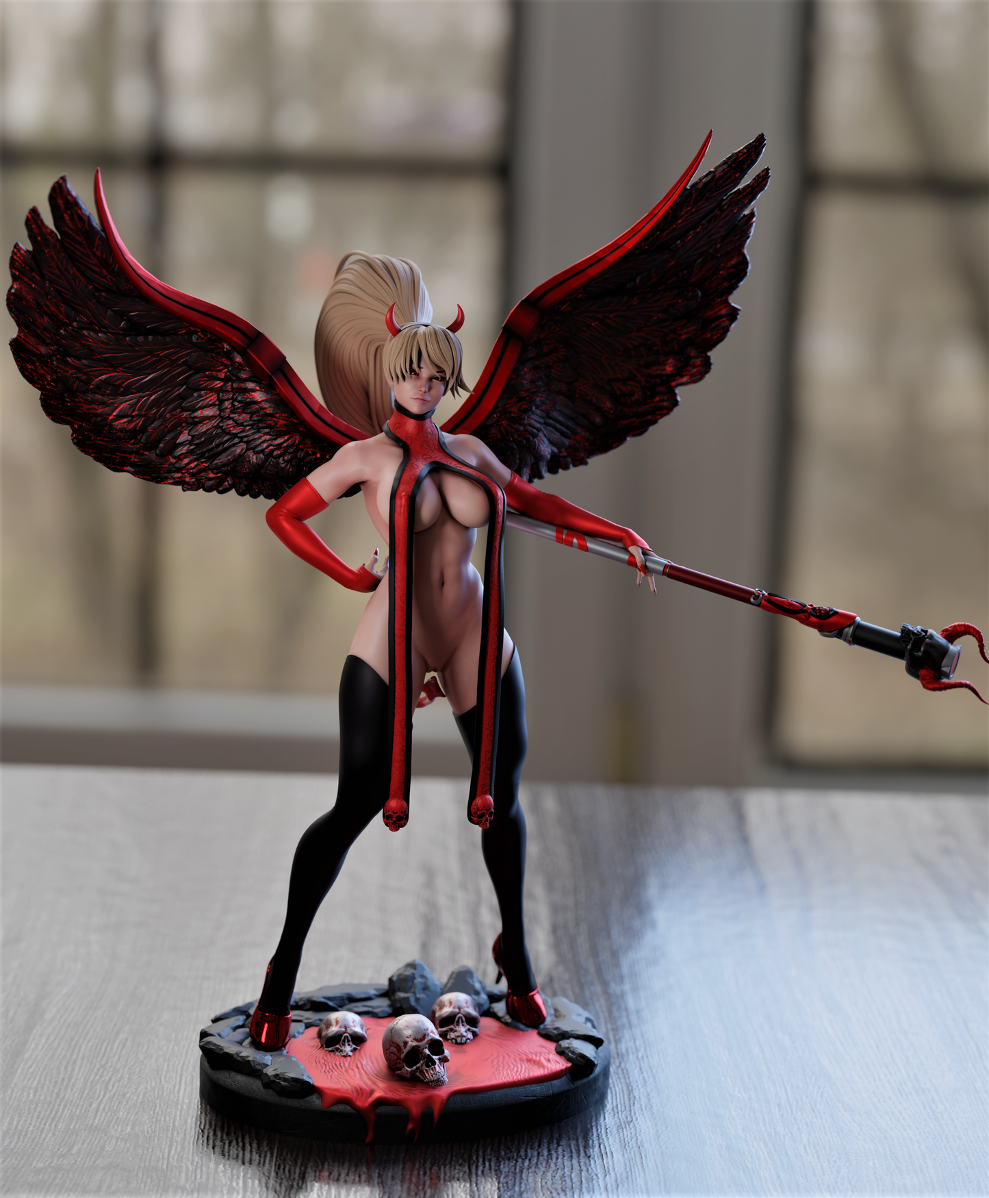 Pink Mercy NSFW - Overwatch - STL 3D Print Files