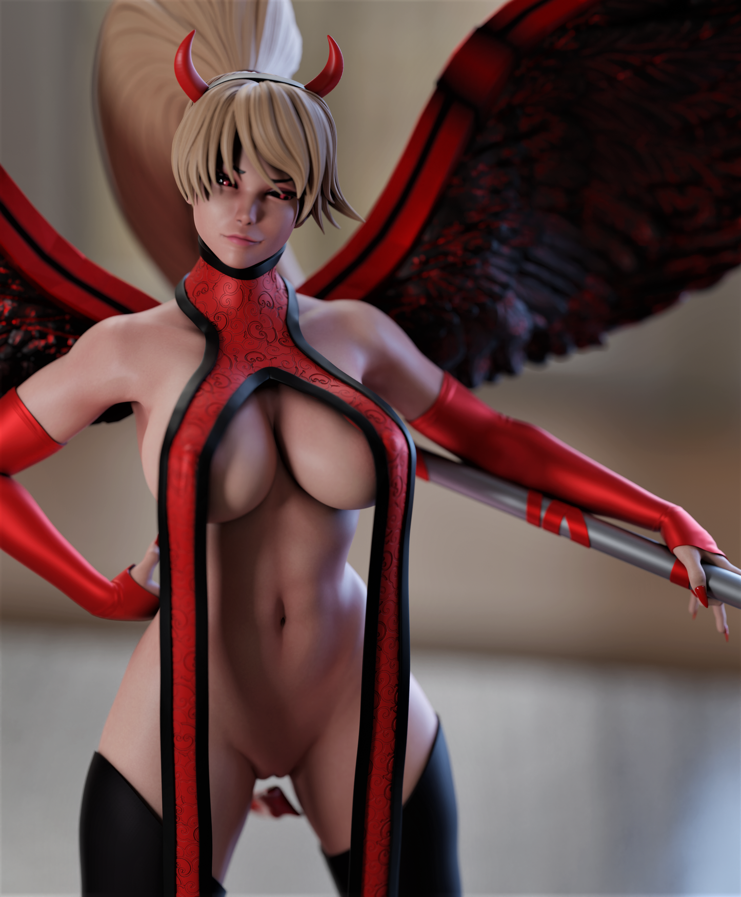 Pink Mercy NSFW - Overwatch - STL 3D Print Files