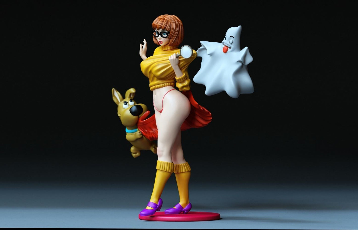 Sexy Velma - Scooby Doo - STL 3D Print Files