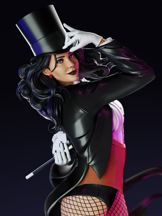 1395 Zatanna Zatara - DC Comics - STL 3D Print Files