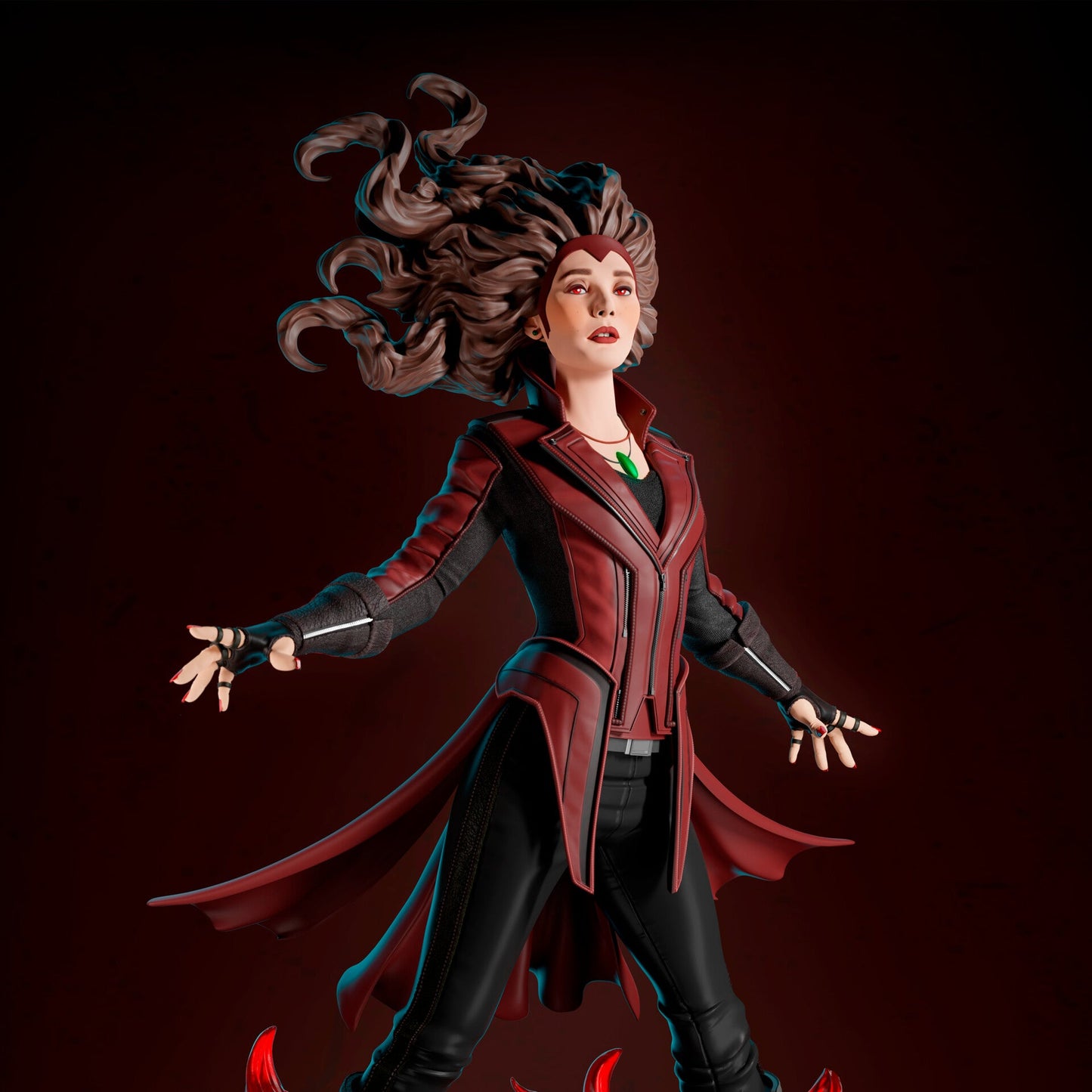 1442 Scarlet Witch - Wanda - STL 3D Print Files